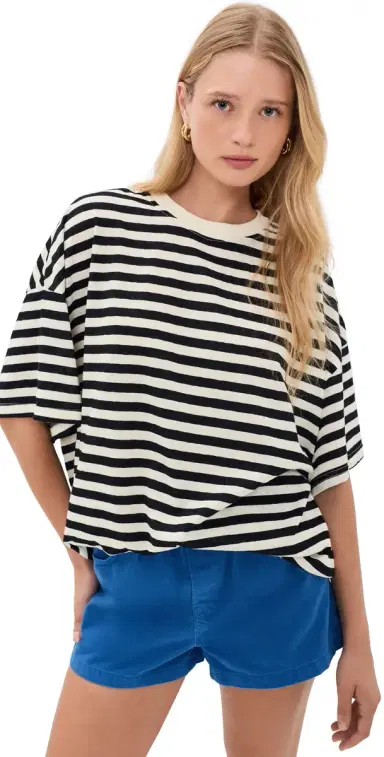 VRG GRL Willow Stripe Tee | Thumbnail 1 VRG GRL Willow Stripe Tee | Thumbnail 1