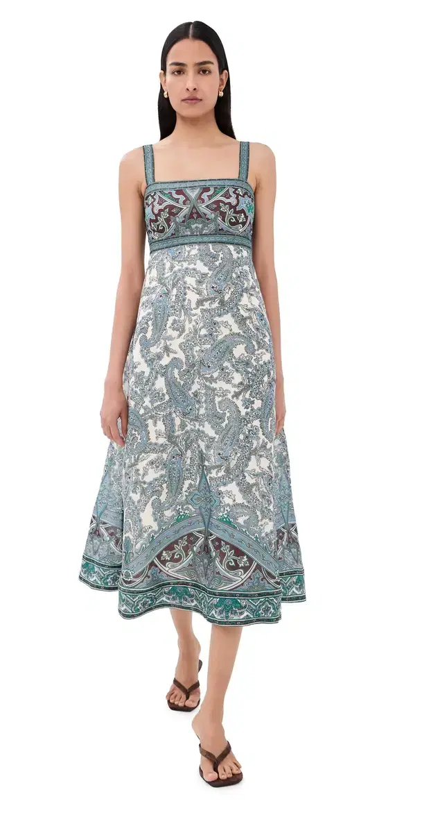 Rye Dress Ecru Multi