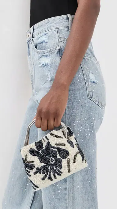 Cult Gaia Solene Top Handle Mini Bucket Bag | Thumbnail 3 Cult Gaia Solene Top Handle Mini Bucket Bag | Thumbnail 3