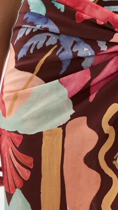 MINKPINK Isola Sarong Cocoa Coast One Size | Thumbnail 6