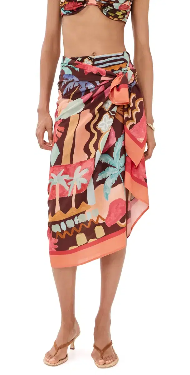 Isola Sarong Cocoa Coast One Size