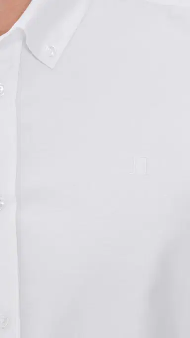 Les Deux Konrad Oxford Button Down Shirt White | Thumbnail 6 Les Deux Konrad Oxford Button Down Shirt White | Thumbnail 6