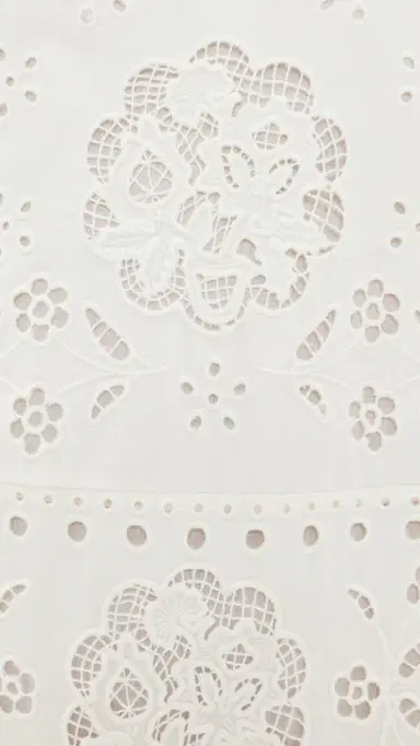Sea Gardener Embroidered Dress White | Thumbnail 6 Sea Gardener Embroidered Dress White | Thumbnail 6