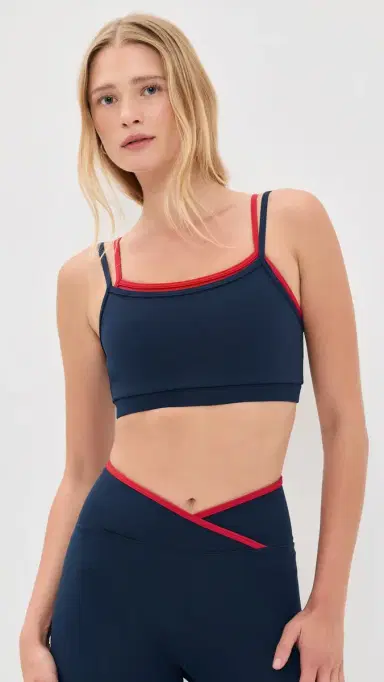 STRUT-THIS The Rhodes Bra Navy/Red M | Thumbnail 2