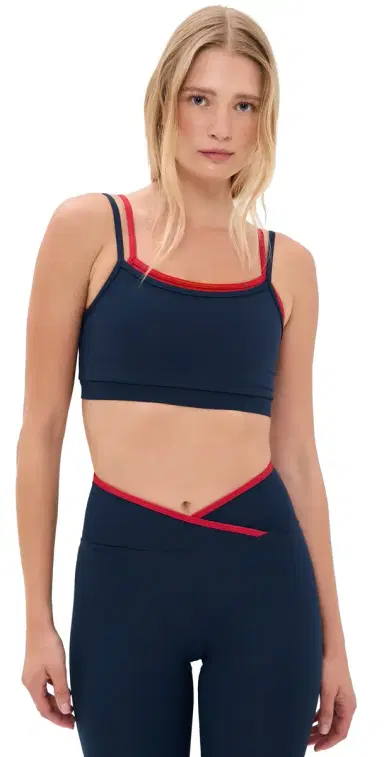 STRUT-THIS The Rhodes Bra Navy/Red M | Thumbnail 1