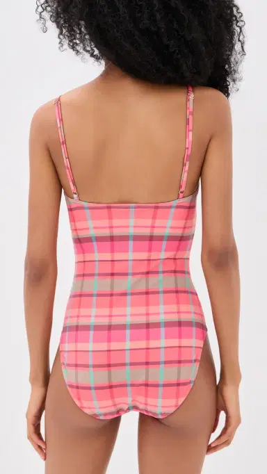 Hill House Home The Giana One Piece Sunset Gingham L | Thumbnail 3