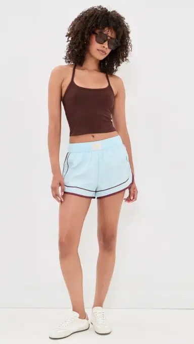 Beyond Yoga Spacedye Slim Racerback Cropped Tank Iced Mocha Heather | Thumbnail 5 Beyond Yoga Spacedye Slim Racerback Cropped Tank Iced Mocha Heather | Thumbnail 5