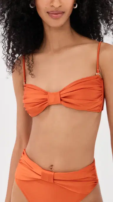 Shani Shemer irelle Bikini Top Jaffa Orange | Thumbnail 2