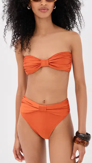 Shani Shemer irelle Bikini Top Jaffa Orange | Thumbnail 5