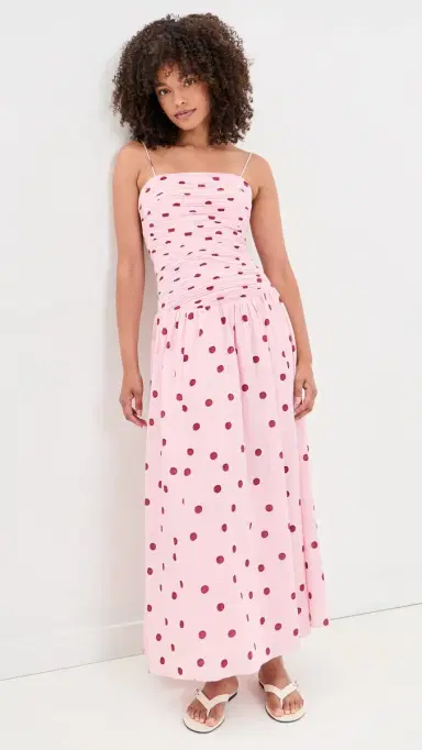 Kivari Sia Maxi Dress Pink | Thumbnail 5 Kivari Sia Maxi Dress Pink | Thumbnail 5