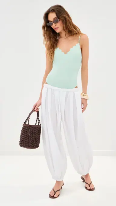 LE BOP Scallop One Piece Misty Jade L | Thumbnail 5