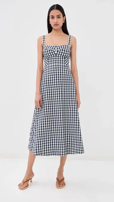 Veronica Beard Aila Dress Navy/Dove 2 | Thumbnail 2