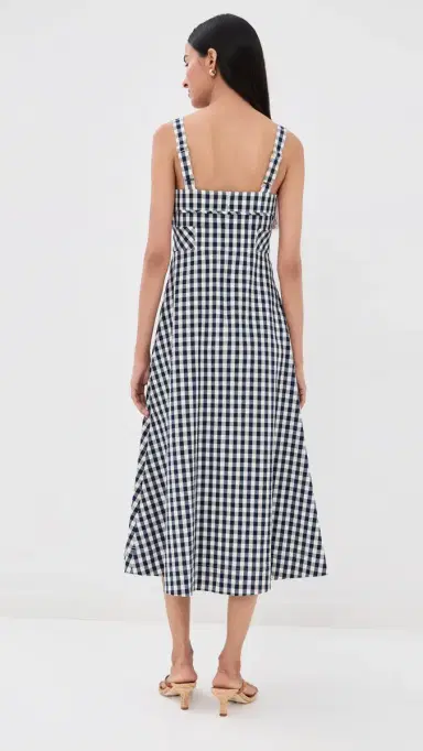Veronica Beard Aila Dress Navy/Dove 2 | Thumbnail 3