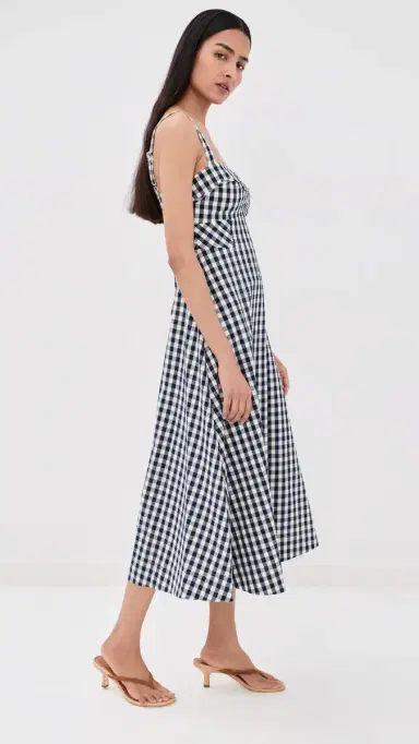 Veronica Beard Aila Dress Navy/Dove 2 | Thumbnail 4
