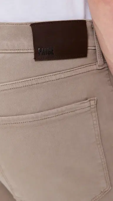 PAIGE Lennox Transcend Slim Jeans Toasted Almond 36 | Thumbnail 6