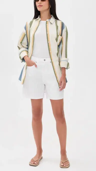 Joe's Jeans The Harlowe Shorts White 26 | Thumbnail 5 Joe's Jeans The Harlowe Shorts White 26 | Thumbnail 5