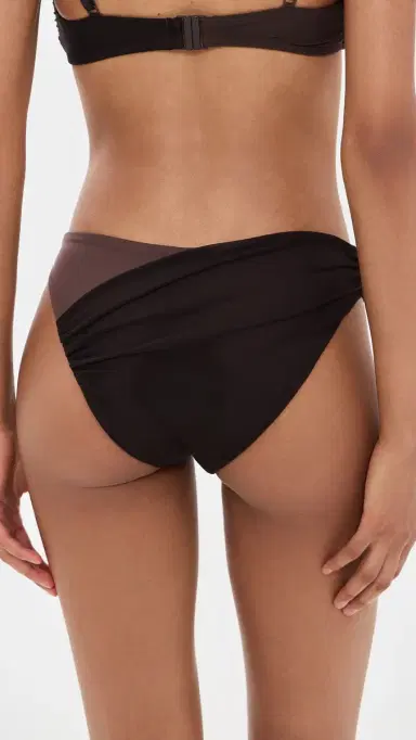 Staud Emsley Bikini Bottoms Espresso/Dark Chocolate | Thumbnail 3 Staud Emsley Bikini Bottoms Espresso/Dark Chocolate | Thumbnail 3