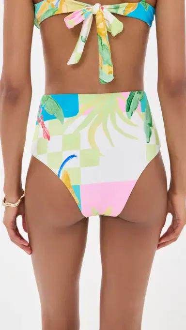 MINKPINK Palmira High Waisted Bikini Bottoms Vacation Palms | Thumbnail 3 MINKPINK Palmira High Waisted Bikini Bottoms Vacation Palms | Thumbnail 3