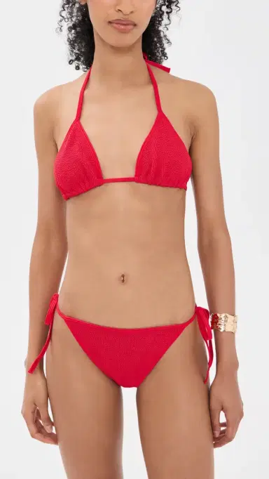 Hunza G String Bikini Set Red/Dtm One Size | Thumbnail 2