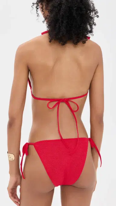 Hunza G String Bikini Set Red/Dtm One Size | Thumbnail 3