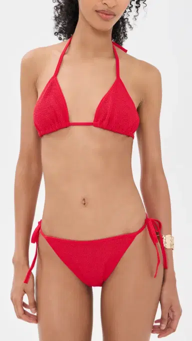 Hunza G String Bikini Set Red/Dtm One Size | Thumbnail 5