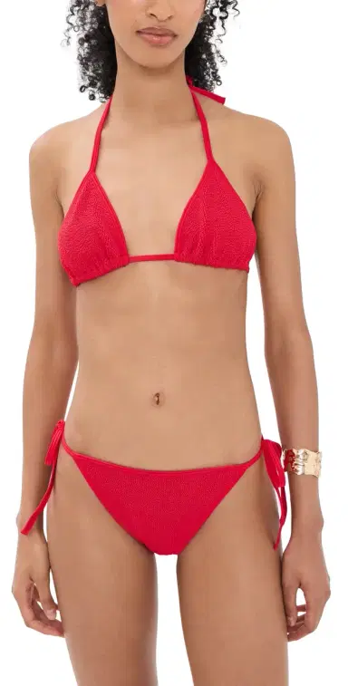 Hunza G String Bikini Set Red/Dtm One Size | Thumbnail 1