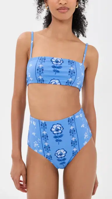 Hill House Home The Juno Bikini Set Arcadia Border | Thumbnail 2