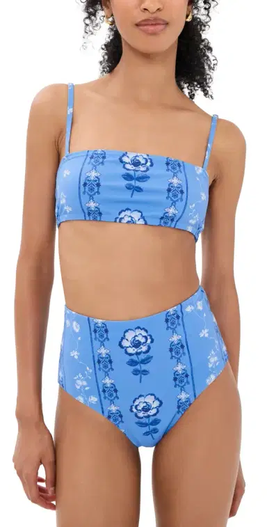 Hill House Home The Juno Bikini Set Arcadia Border | Thumbnail 1