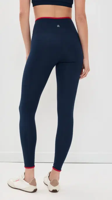 STRUT-THIS The Rae Full Leggings Navy/Red S | Thumbnail 3