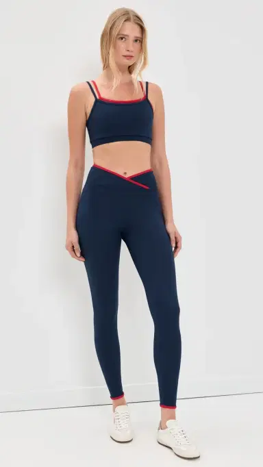 STRUT-THIS The Rae Full Leggings Navy/Red S | Thumbnail 5