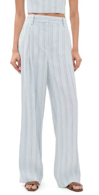 A.L.C. A. L.C. Winston Pants Isla Stripe | Thumbnail 1 A.L.C. A. L.C. Winston Pants Isla Stripe | Thumbnail 1