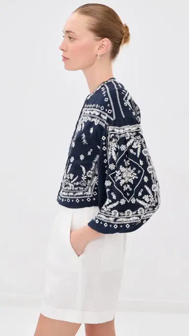 Veronica Beard Drake Jacket Navy | Thumbnail 4 Veronica Beard Drake Jacket Navy | Thumbnail 4