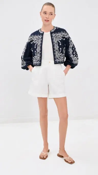 Veronica Beard Drake Jacket Navy | Thumbnail 5 Veronica Beard Drake Jacket Navy | Thumbnail 5