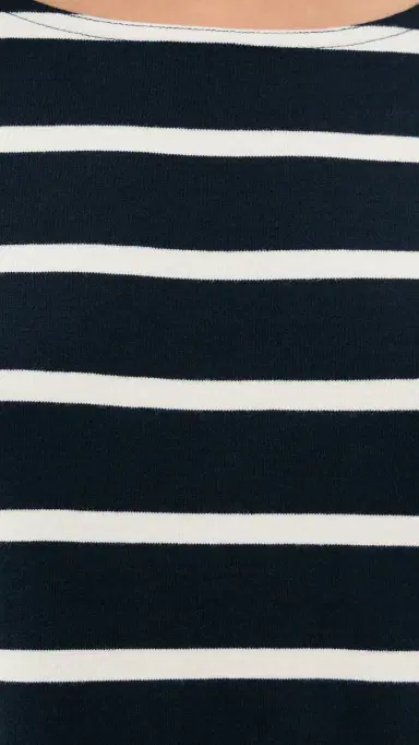 La Ligne Breton Dress Navy/Ecru M | Thumbnail 6