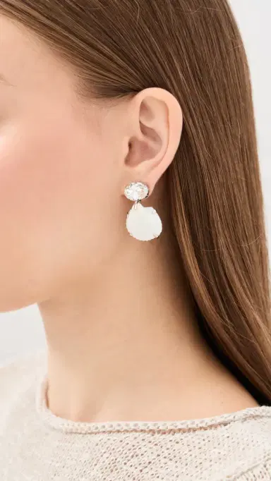 Jennifer Behr Kauai Earrings White Multi One Size | Thumbnail 3