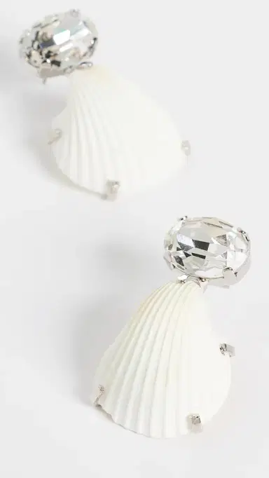 Jennifer Behr Kauai Earrings White Multi One Size | Thumbnail 4