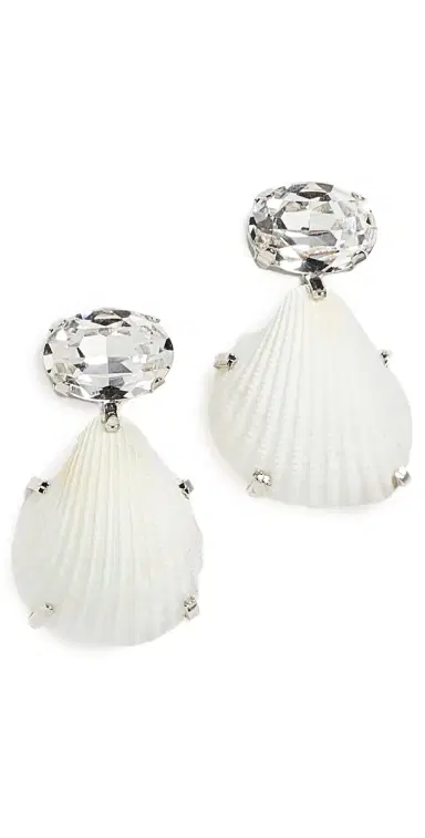 Jennifer Behr Kauai Earrings White Multi One Size | Thumbnail 1