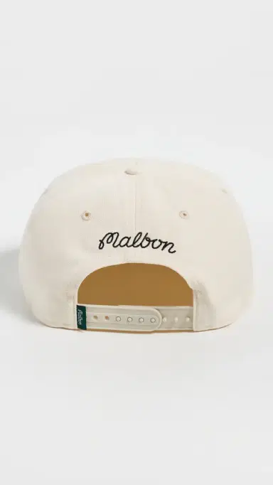 Malbon Velasco Snapback Hat Cream One Size | Thumbnail 3