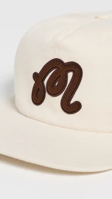 Malbon Velasco Snapback Hat Cream One Size | Thumbnail 4