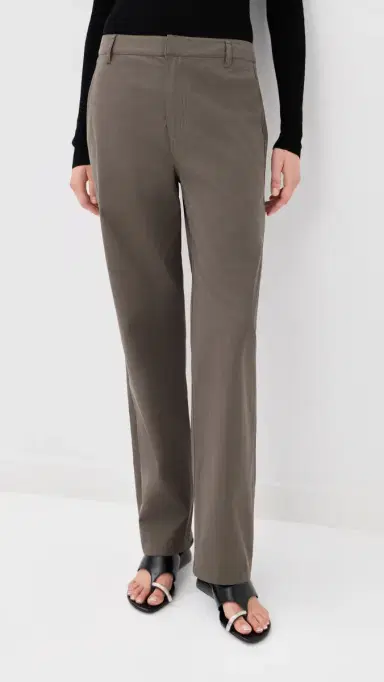 Tibi Bio Twill Alec Slouch Pants Dark Stone 30 | Thumbnail 2
