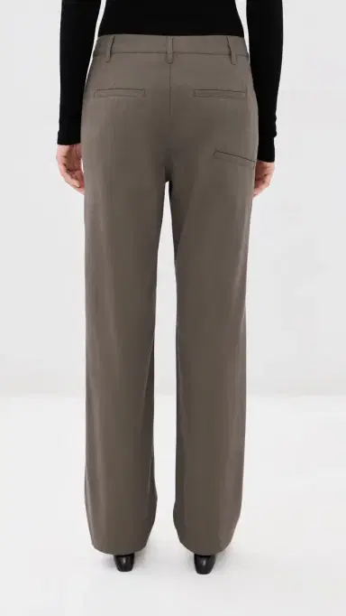 Tibi Bio Twill Alec Slouch Pants Dark Stone 30 | Thumbnail 3