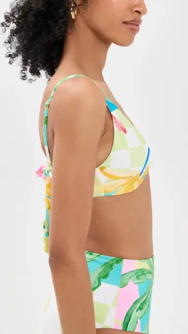 MINKPINK Palmira Knot Bikini Top Vacation Palms | Thumbnail 4 MINKPINK Palmira Knot Bikini Top Vacation Palms | Thumbnail 4