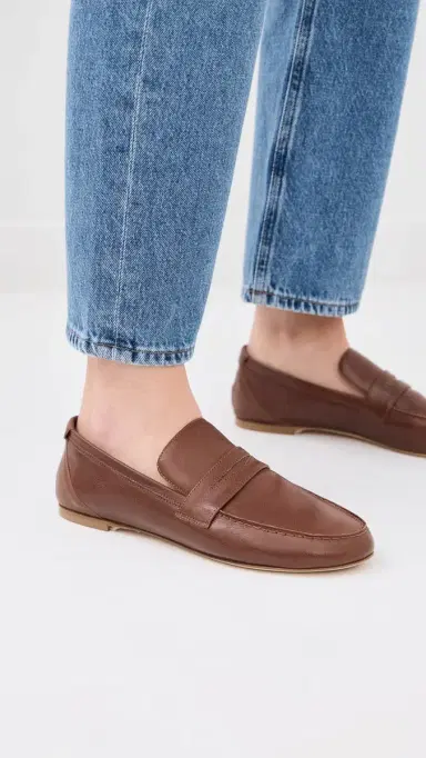Jamie Haller The Penny Loafers Brown | Thumbnail 3