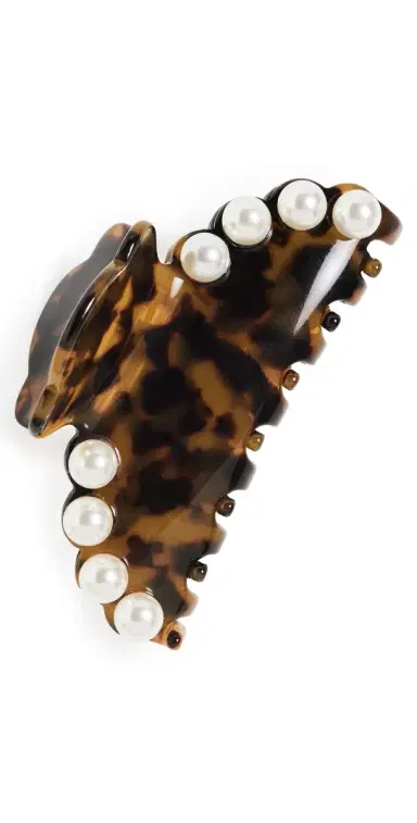 Lele Sadoughi Medium Pearl Claw Clip | Thumbnail 1