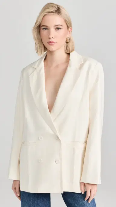 LIONESS a Quinta Blazer Off White | Thumbnail 2