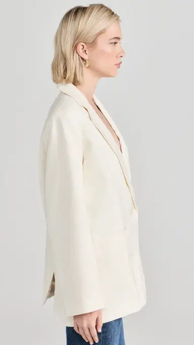 LIONESS a Quinta Blazer Off White | Thumbnail 4