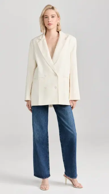 LIONESS a Quinta Blazer Off White | Thumbnail 5