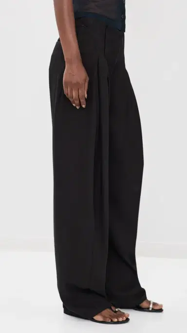 IRO Flowy Pleated Trousers Rinsed | Thumbnail 4 IRO Flowy Pleated Trousers Rinsed | Thumbnail 4
