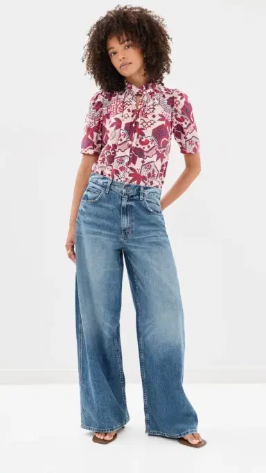 ALIX OF BOHEMIA Winnie Crimson Hive Shirt Off-White M | Thumbnail 5