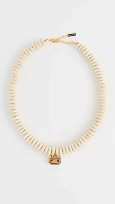 Jennifer Behr Sydney Necklace Sand One Size | Thumbnail 2